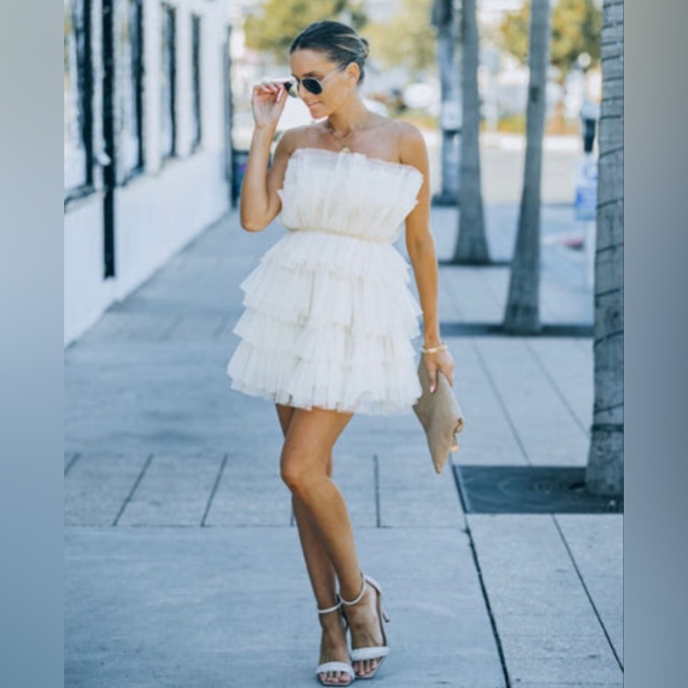 Vici Tulle Dress (Medium)